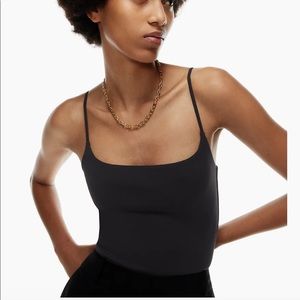 NWOT Babaton Contour Spaghetti Strap Bodysuit Size Small.